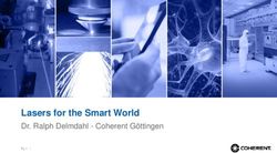Lasers for the Smart World - Dr. Ralph Delmdahl - Coherent G&ouml;ttingen