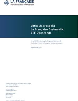 Verkaufsprospekt La Française Systematic ETF Dachfonds
