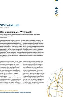 Das Virus und die Weltmacht - Einleitung