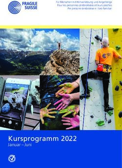 Kursprogramm 2022 Januar - Juni - Fragile Suisse