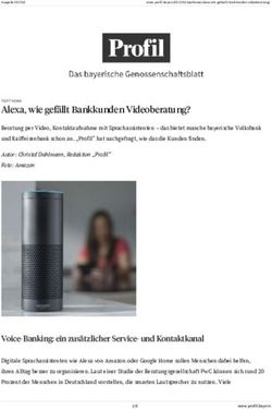 Alexa, wie gef&auml;llt Bankkunden Videoberatung? - das ...