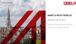 MARKT & RECHT BENELUX - WEBINAR 08.06.2021 AU&szlig;ENWIRTSCHAFTSCENTER DEN HAAG AU&szlig;ENWIRTSCHAFTSB&Uuml;RO BR&Uuml;SSEL - WKO