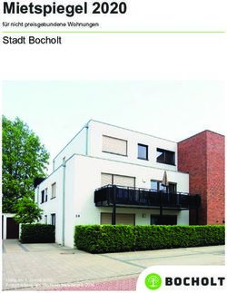 Mietspiegel 2020 Stadt Bocholt - f&uuml;r nicht preisgebundene Wohnungen