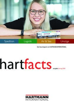 Hartfacts Das Hausmagazin von HARTMANN INTERNATIONAL ausgabezwanzig 2020