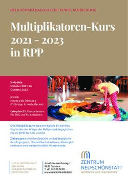 Multiplikatoren-Kurs 2021 - 2023 in RPP - Zentrum Neu ...