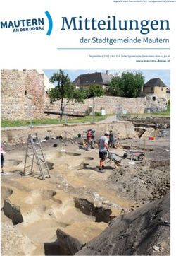 Mitteilungen der Stadtgemeinde Mautern - Mautern an der Donau
