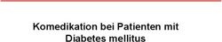 Komedikation bei Patienten mit Diabetes mellitus