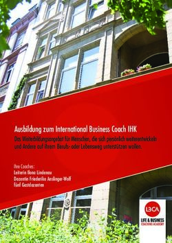 Ausbildung zum International Business Coach IHK