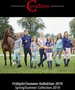 Frühjahr/Sommer Kollektion 2019 - Spring/Summer Collection 2019