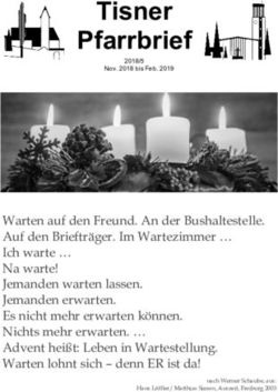 Tisner Pfarrbrief - Tisner Pfarrzentrum