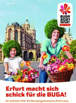 Erfurt macht sich schick für die BUGA! - Ihr nächster Halt: Die Bundesgartenschau Erfurt 2021 - BUGA Erfurt 2021