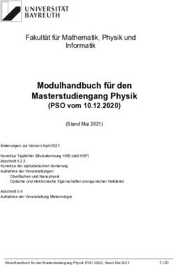 Modulhandbuch f&uuml;r den Masterstudiengang Physik - (PSO vom 10.12.2020)