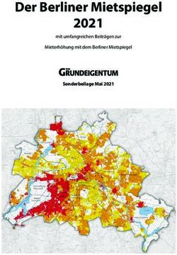 Der Berliner Mietspiegel 2021 - Sonderbeilage Mai 2021 mit umfangreichen Beiträgen zur - Grundeigentum-Verlag GmbH