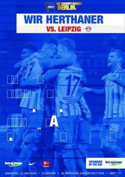 DIE SAISON IST FAST VERGANGENHEIT. DIE ZUKUNFT GEHORT BERLIN - WIR HERTHANER VS. LEIPZIG - Hertha BSC