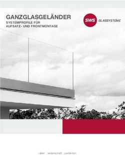 GANZGLASGELÄNDER SYSTEMPROFILE FÜR AUFSATZ- UND FRONTMONTAGE - GLASSYSTEME - SWS GLASSYSTEME