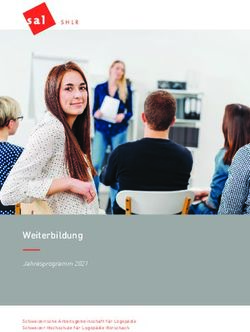 Weiterbildung Jahresprogramm 2021 - SHLR