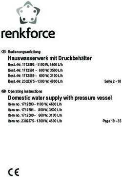 Hauswasserwerk mit Druckbehälter - Bedienungsanleitung