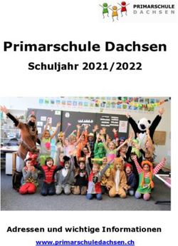 Primarschule Dachsen Schuljahr 2021/2022 - Adressen und wichtige Informationen