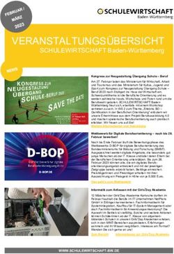 VERANSTALTUNGS&Uuml;BERSICHT - SCHULEWIRTSCHAFT Baden-W&uuml;rttemberg - Ulm