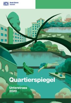 Quartierspiegel Unterstrass 2020 - Z&uuml;rich