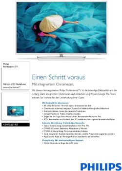 Einen Schritt voraus - Philips