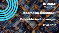 MCAFEE IM &Uuml;BERBLICK : PRODUKTE UND L&Ouml;SUNGEN 17.09.2020 - INGRAM MICRO