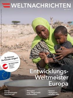 Entwicklungs-Weltmeister Europa - Austrian Development Agency