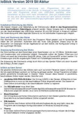 IOSTICK VERSION 2019 SII/ABITUR - VON TINO HEMPEL