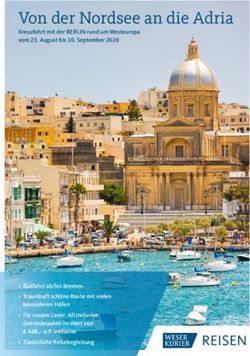 Von der Nordsee an die Adria - WESER-KURIER Leserreisen