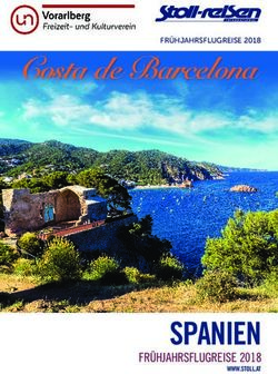 Costa de Barcelona - SPANIEN FR&Uuml;HJAHRSFLUGREISE 2018