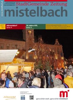 Mistelbach StadtGemeinde Zeitung