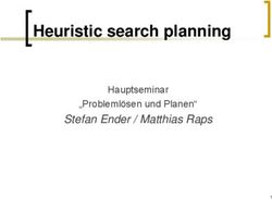Heuristic search planning - Stefan Ender / Matthias Raps Hauptseminar "Problemlösen und Planen"