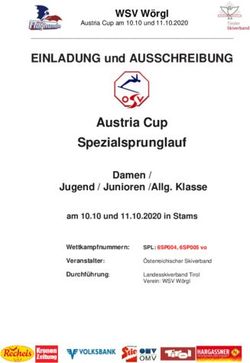 Austria Cup Spezialsprunglauf - EINLADUNG und AUSSCHREIBUNG - W&ouml;rgler ...