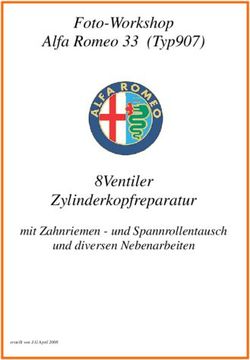 Foto-Workshop Alfa Romeo 33 (Typ907) - 8Ventiler Zylinderkopfreparatur mit Zahnriemen - und Spannrollentausch und diversen Nebenarbeiten