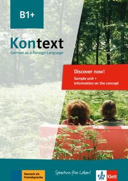 Kontext B1+ - SPrachen fürs Leben!