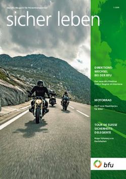 DIREKTIONS-WECHSEL BEI DER BFU MOTORRAD TOUR DE SUISSE SICHERHEITS-DELEGIERTE