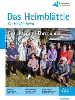 Das Heimbl&auml;ttle Gesichter des Ehrenamts 1/22 - Evangelische Heimstiftung