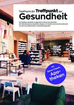 Gesundheit TopPharm: Ein Treffpunkt der - BINDER INTERIOR