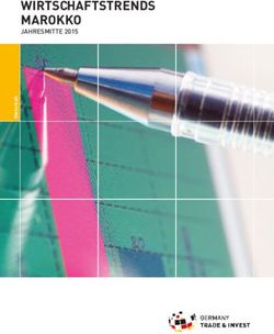 WIRTSCHAFTSTRENDS MAROKKO - JAHRESMITTE 2015