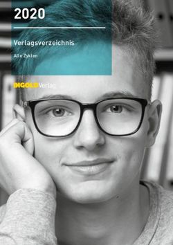 2020 Verlagsverzeichnis - Alle Zyklen - Ingold-BIWA