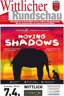 Samstag 20 Uhr WITTLICH - Stadt Wittlich
