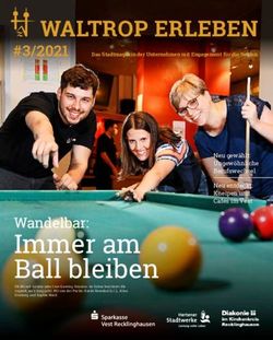 Immer am Ball bleiben - Wandelbar: Vest erleben