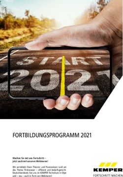 FORTBILDUNGSPROGRAMM 2021 - Gebr. Kemper GmbH ...