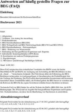 Antworten auf h&auml;ufig gestellte Fragen zur - BEG (FAQ)