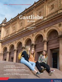 Gastliebe Kultur Tourismus Report Hamburg* - Hamburg Cruise Net