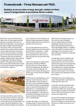 Firmenchronik - Firma H&ouml;rmann seit 1965 - Porsche Zentrum ...
