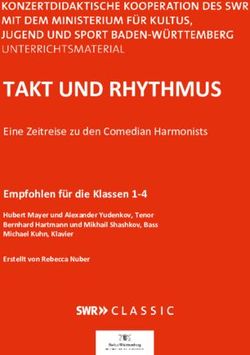 TAKT UND RHYTHMUS Eine Zeitreise zu den Comedian Harmonists - Empfohlen f&uuml;r die Klassen 1-4 - Deutsches Uhrenmuseum