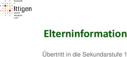 Elterninformation &Uuml;bertritt in die Sekundarstufe 1 - Schule Ittigen
