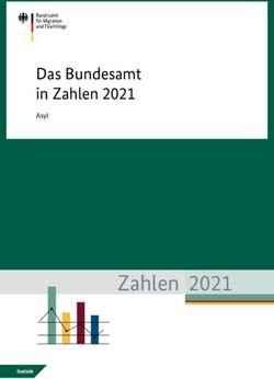 Zahlen 2021 - Das Bundesamt in Zahlen 2021 Asyl - BAMF
