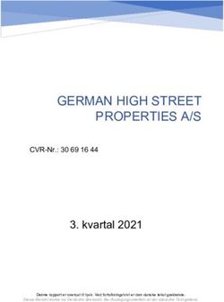 GERMAN HIGH STREET PROPERTIES A/S